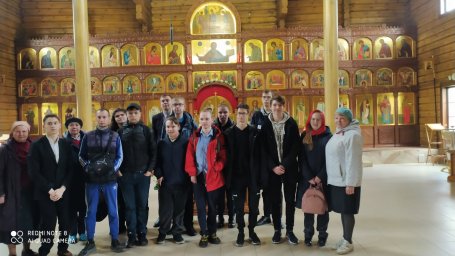 Экскурсия группы обучающихся ГБПОУСО «Нижегородское училище-интернат» в храм  в честь иконы Пресвято