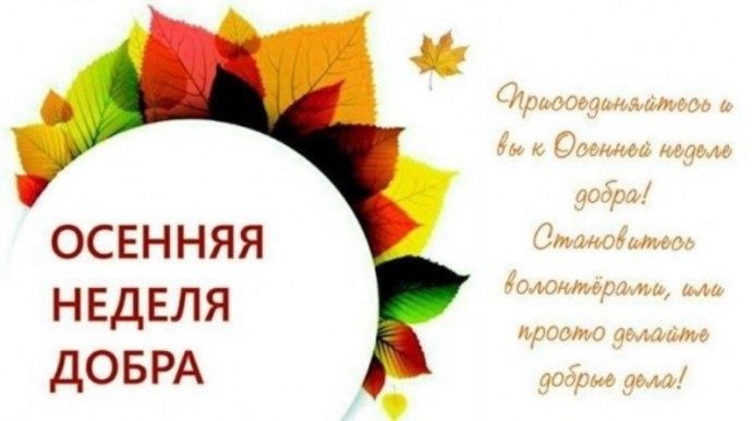 "Осенняя неделя добра - 2020"
